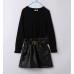 IDO BLACK ELEGANT DRESS