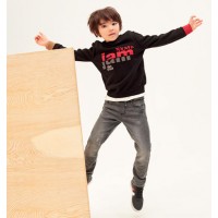 Urban style crew neck sweater for boy