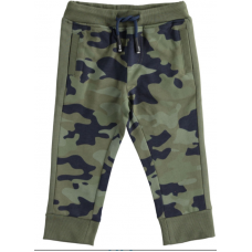 Sporty winter camouflage trousers