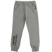 Boy's fleece trousers black-grey Boy's fleece trousers black-grey