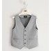 Elegant poplin vest for boy from