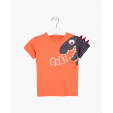 ORANGE DINO T-SHIRT