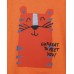 BE BRAVE ORANGE T-SHIRT