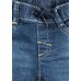 Denim plush skinny jeans