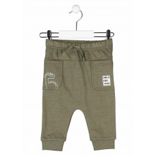 TROUSERS IN BRUSHED FLEECE DINO