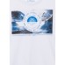 Surf-inspired motif t-shirt