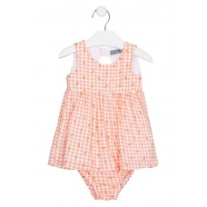 ORANGE DRESS WITH KNICKERS