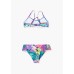 JUNIOR BIKINI TWO PIECES WITH ALL OVER PRINT AND FLOUNCE