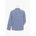 Striped cotton shirt in blue
