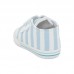 BLUE STRIPED POPLIN TRAINERS FOR BOYS SO CUTE