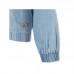 BLUE ZIP DENIM JACKET FOR GIRLS VENICE BEACH