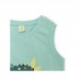 GREEN SUSPENDERS JERSEY T-SHIRT FOR BOYS IN THE JUNGLE