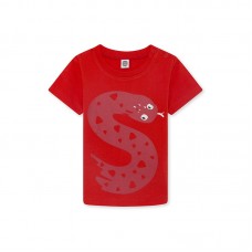 RED SNAKE JERSEY T-SHIRT FOR BOYS