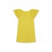 YELLOW RUFFLES JERSEY DRESS FOR GIRLS FUNCACTUS