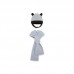 GREY TEDDY FLEECE HAT AND SCARF FOR BOYS BEE HAPPY
