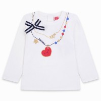 JERSEY T-SHIRT LAZO FOR GIRLS WHITE SCHOOL OF ARTS