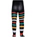 THICK TIGHTS STRIPED FOR GIRLS CHALKPAINT