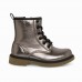 LACE UP BOOTS FOR GIRLS GREY GRAVITY