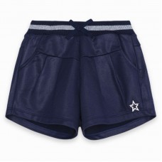 PLUSH SHORTS STAR FOR GIRLS BLUE KISS ME