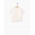 IKKS-BLOUSE BLANC CASSE EN DENTELLE FILLE  ΔΑΝΤΕΛΑ