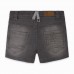 BERMUDA DENIM MENSAJE NIÑO GRAY BASICOS BABY