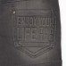 BERMUDA DENIM MENSAJE NIÑO GRAY BASICOS BABY