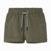 BERMUDA PUNTO BOLSILLOS LATERALES NIÑO VERDE BERMUDA PUNTO BOLSILLOS LATERALES NIÑO VERDE