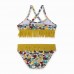 BIKINI FLECOS NIÑA VERDE ZANZIBAR