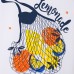 CAMISETA PUNTO BOLSA CON FRUTAS NIÑA BLANCA LEMONADE